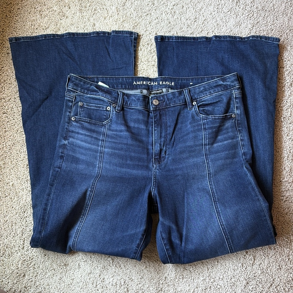 American Eagle Next Level Stretch Festival Flare Jeans - Picture 7 of 10